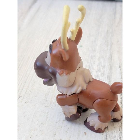 Frozen baby reindeer Santa Kristoff pet toy figure - Picture 3 of 5